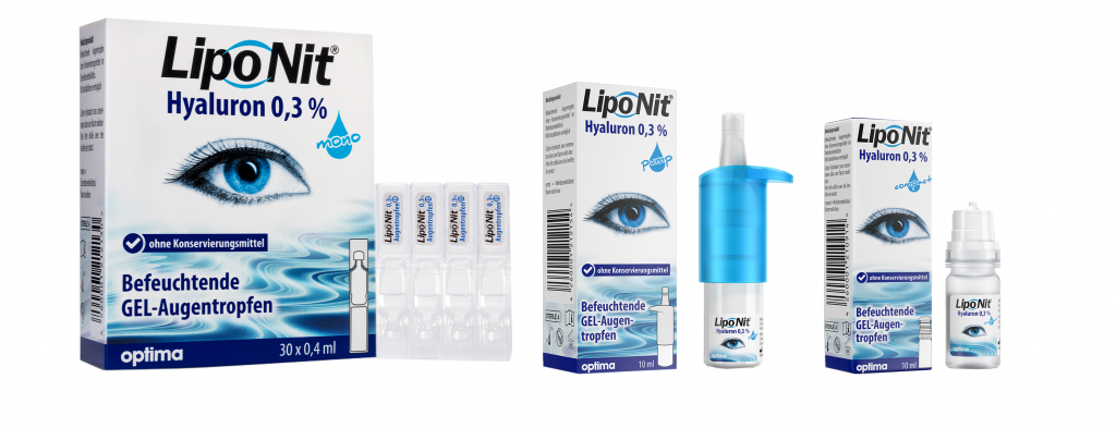 Liponit Hyaluron 0,3 Augentropfen, Augensprays